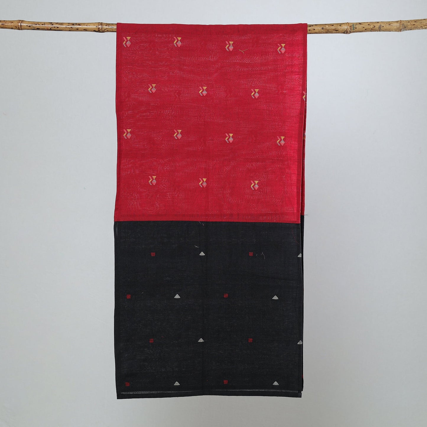  Jamdani Patchwork Cotton Stole 45 Online 