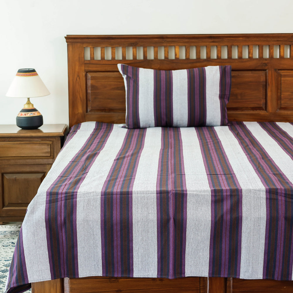 Buy Jhiri Pure Handloom Cotton Single Bedcover Online at iTokri.com