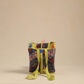 Multicolor Jugaad Patchwork Handmade Pithu Bag 78