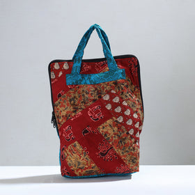  Jugaad Patchwork Handmade Pithu Bag 119 