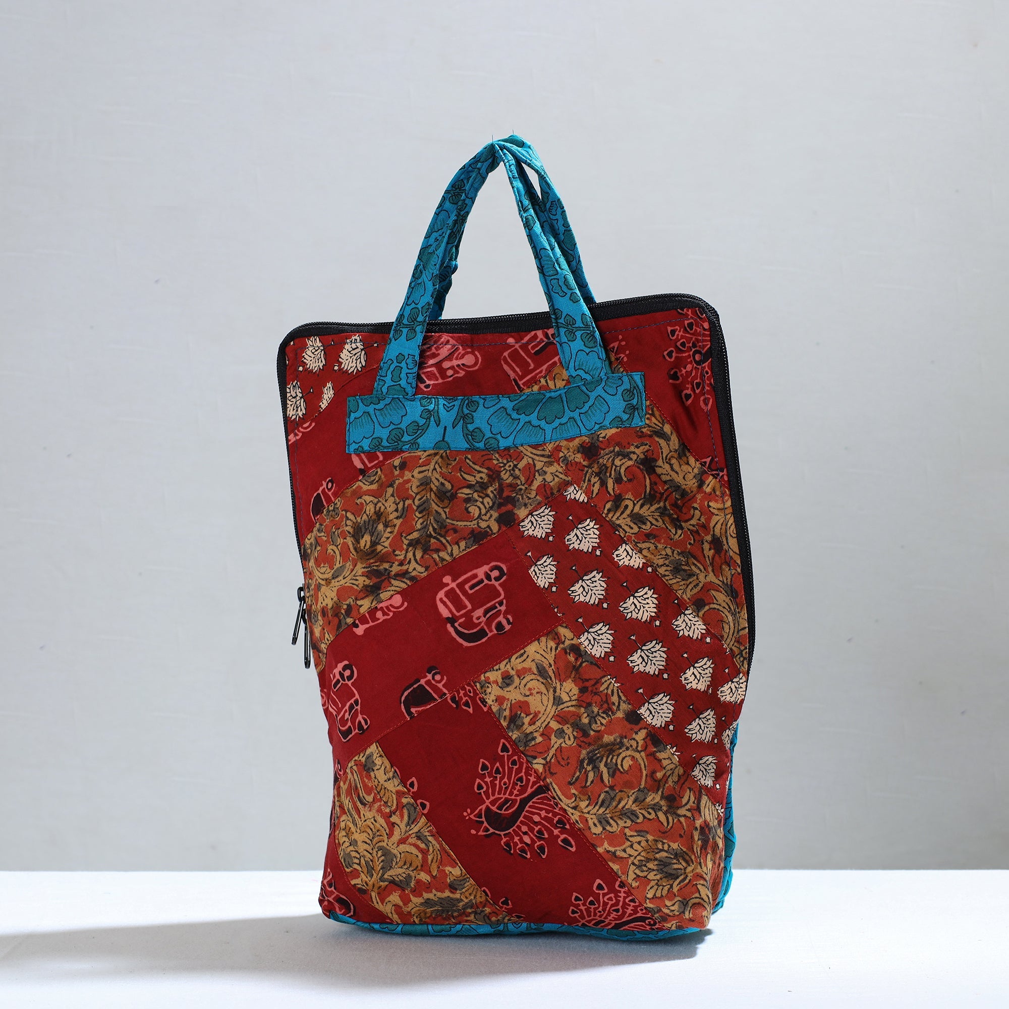  Jugaad Patchwork Handmade Pithu Bag 119 