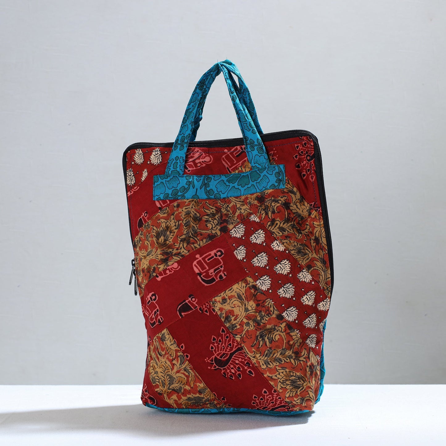 Jugaad Patchwork Handmade Pithu Bag 119 