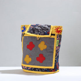  Jugaad Patchwork Handmade Pithu Bag 94 