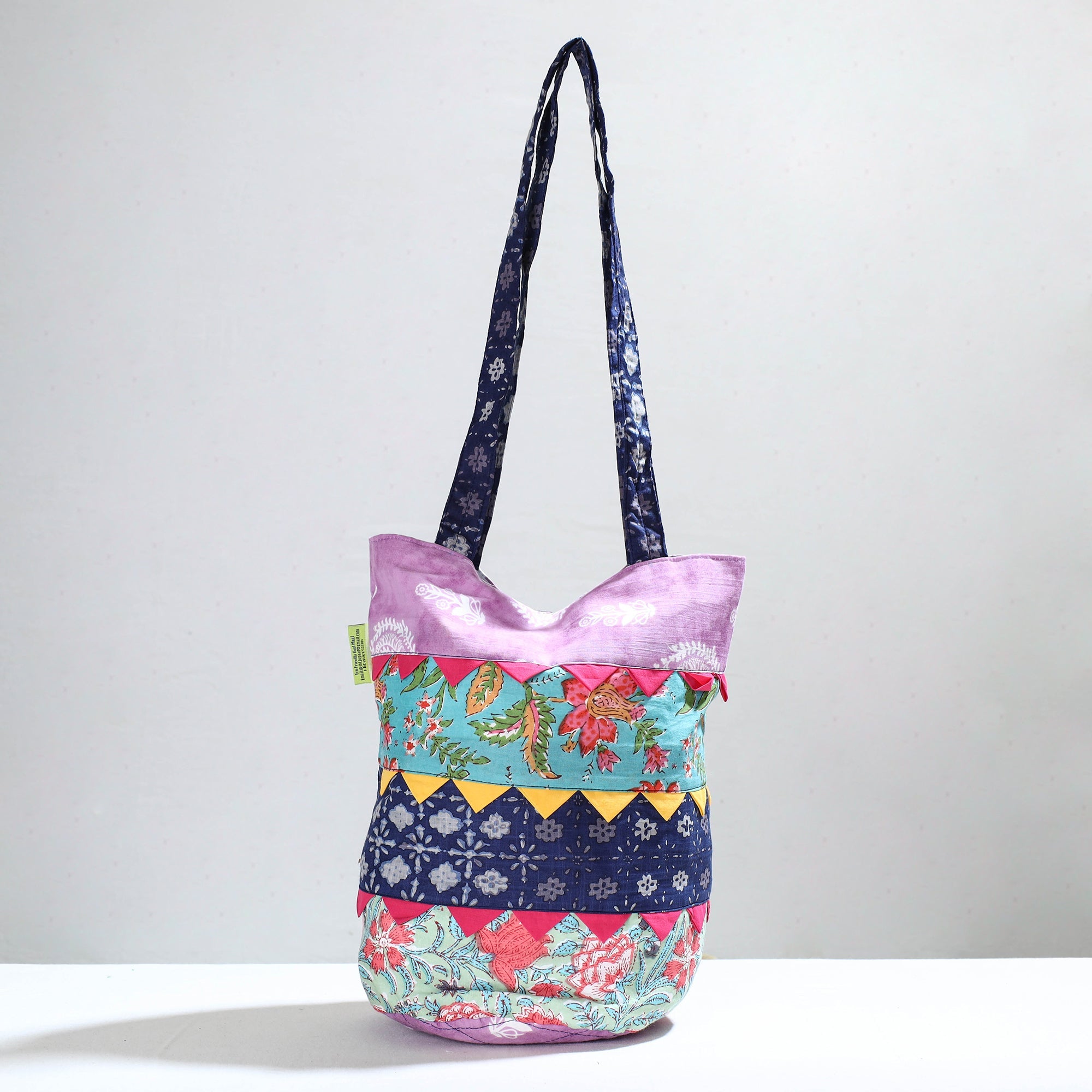 Multicolor - Jugaad Patchwork Handmade Shoulder Bag 27