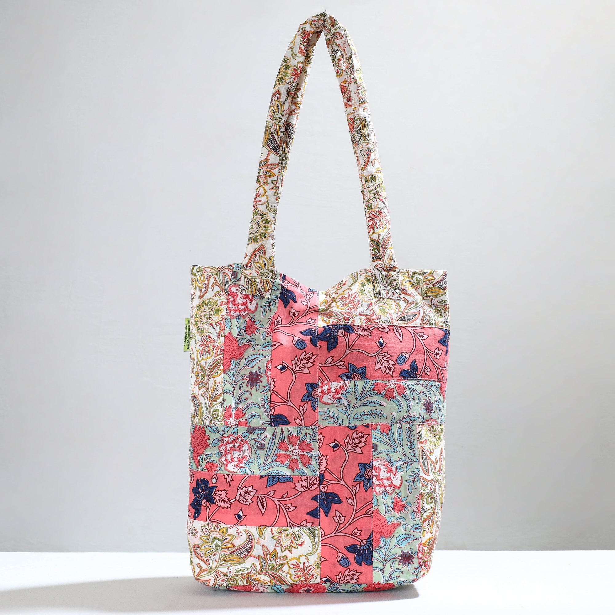 Multicolor Jugaad Patchwork Handmade Shoulder Bag 46