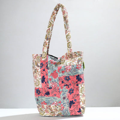 Multicolor Jugaad Patchwork Handmade Shoulder Bag 46