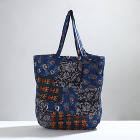 Multicolor Jugaad Patchwork Handmade Tote Bag 05