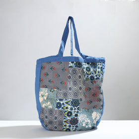 Multicolor Jugaad Patchwork Handmade Tote Bag 09