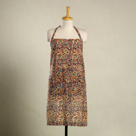 Multicolor - kalamkari cotton apron with pocket 17