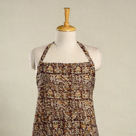 Multicolor - kalamkari cotton apron with pocket 18