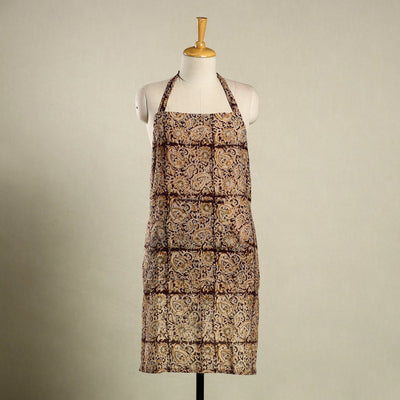 Multicolor - kalamkari cotton apron with pocket 20