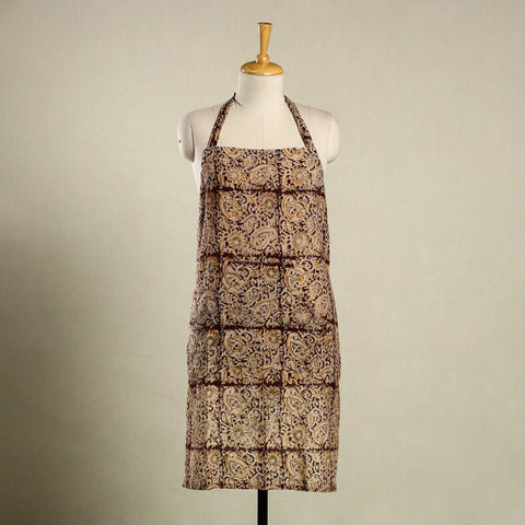 Multicolor - kalamkari cotton apron with pocket 20