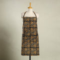 Multicolor Kalamkari Block Print Cotton Apron with Pocket