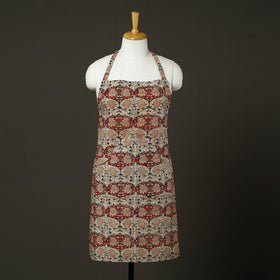 Multicolor - kalamkari cotton apron with pocket 53