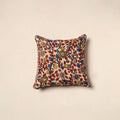 Multicolor - kalamkari cotton cushion cover 30 - handcrafted