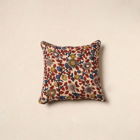 Multicolor - kalamkari cotton cushion cover 30 - handcrafted