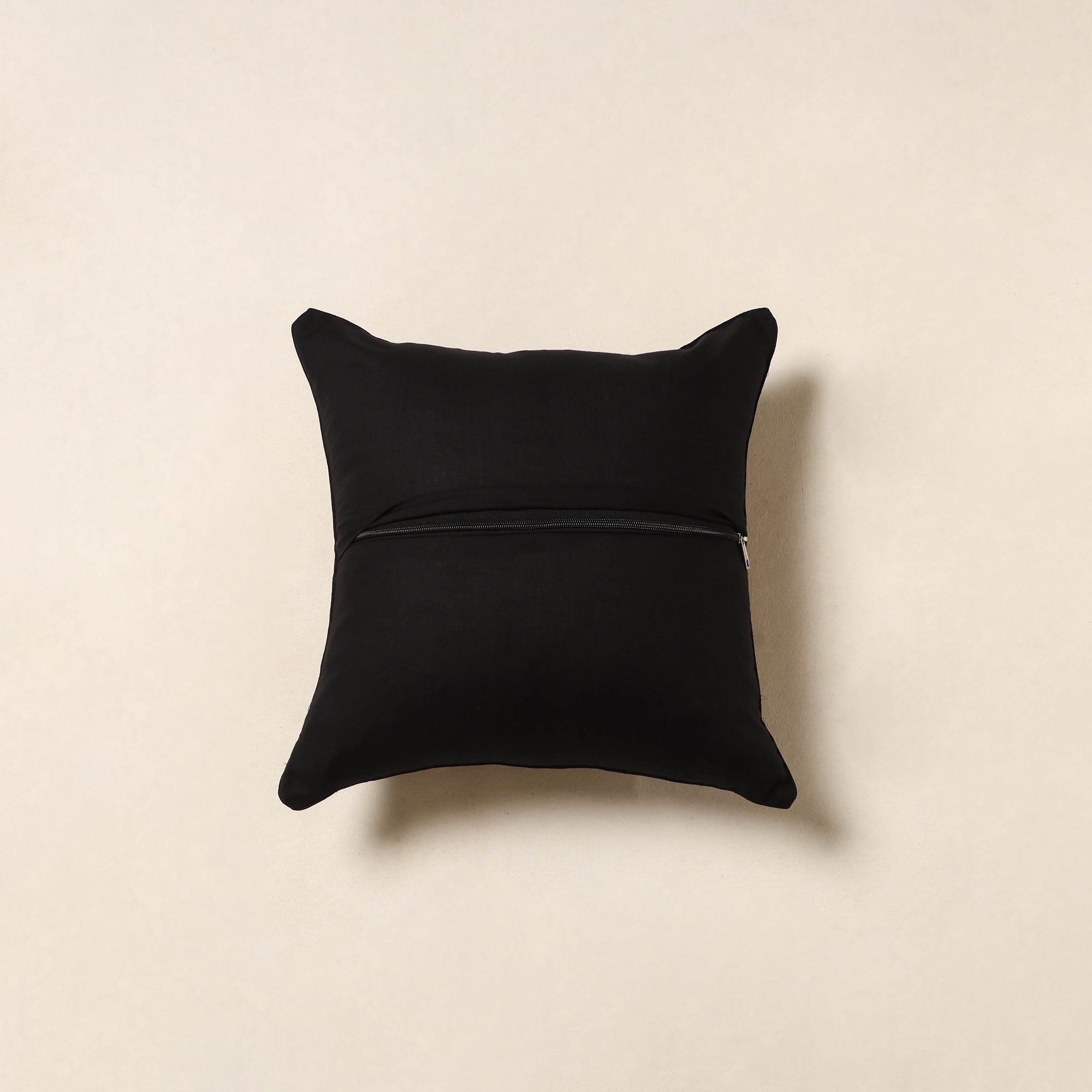 Multicolor - kalamkari cotton cushion cover 52 - handcrafted