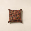 Multicolor - kalamkari cotton cushion cover 52 - handcrafted