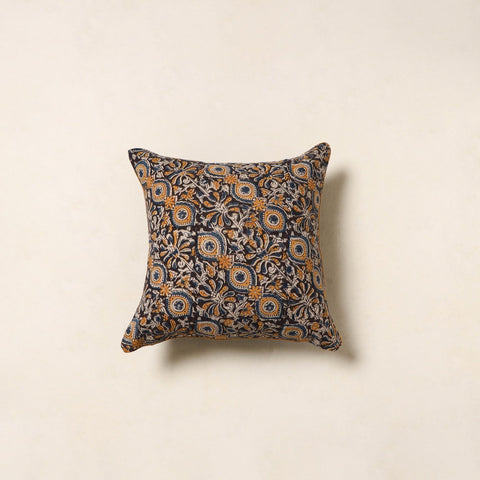 Multicolor - kalamkari cotton cushion cover 95 - handcrafted