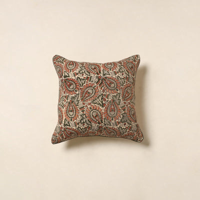 Multicolor - kalamkari cotton cushion cover 98 - handcrafted