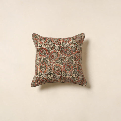 Multicolor - kalamkari cotton cushion cover 98 - handcrafted