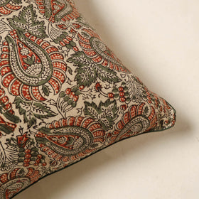 Multicolor - kalamkari cotton cushion cover 98 - handcrafted