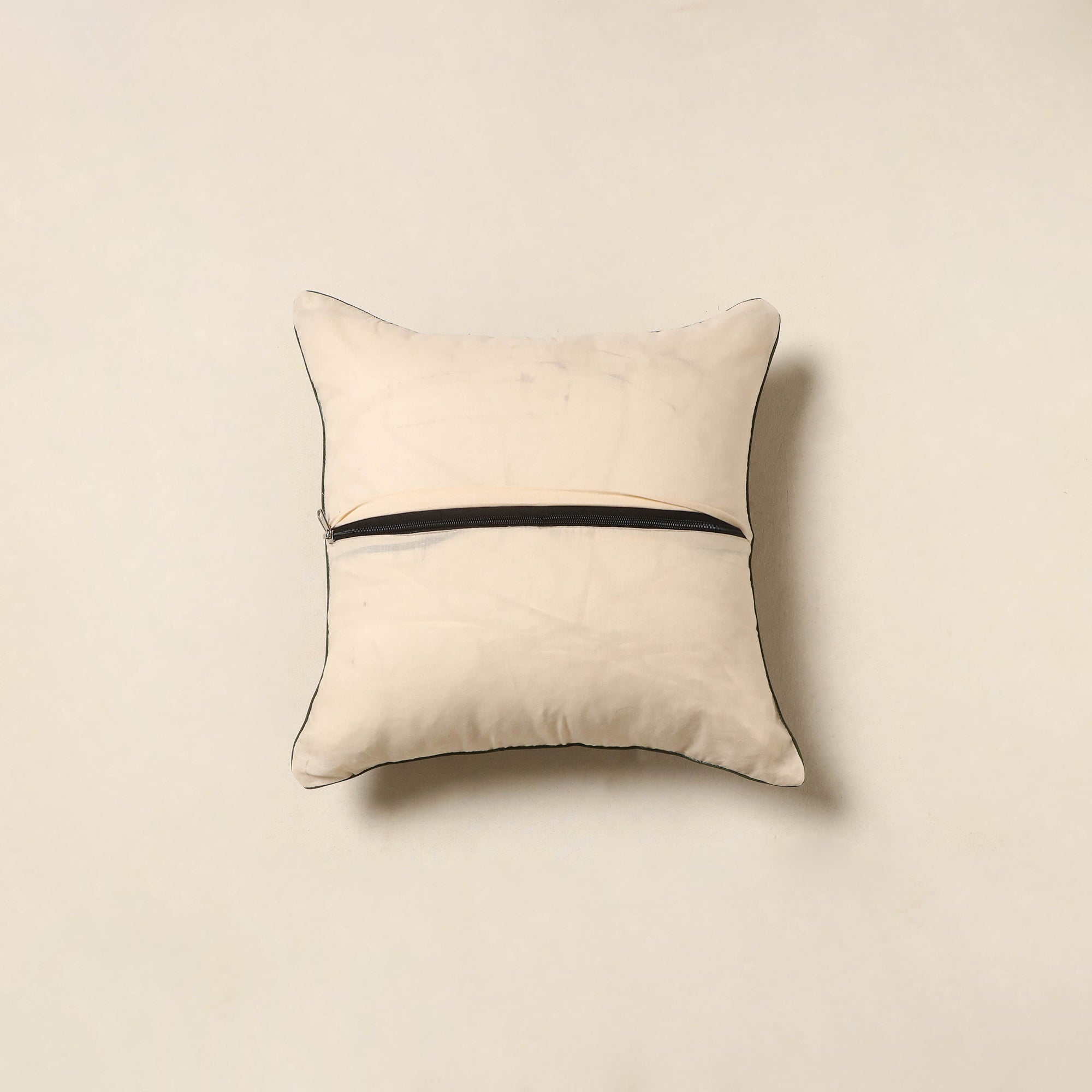 Multicolor - kalamkari cotton cushion cover 98 - handcrafted