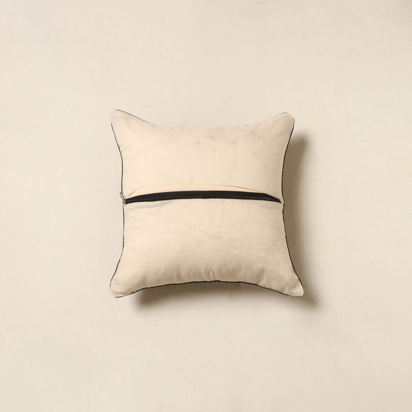 Multicolor - kalamkari cotton cushion cover 98 - handcrafted