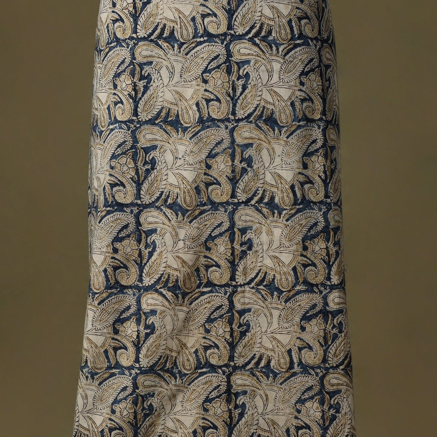 Kalamkari Print Cotton Unstitched Kurta Material