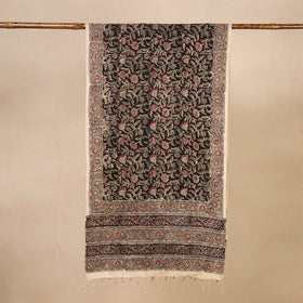 Buy Multicolor Kalamkari Print Handloom Cotton Mangalagiri Stole