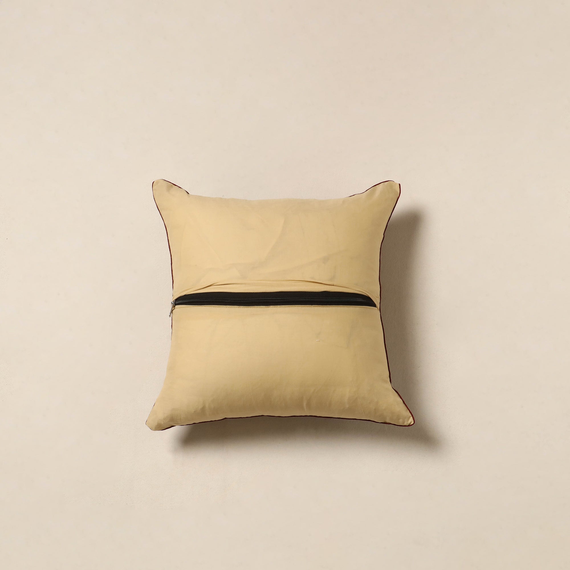 Multicolor - kalamkari printed cotton cushion cover 31