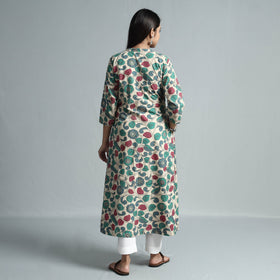  Kalamkari Printed Cotton Kurta For Women