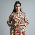 Kalamkari printed cotton kurta - handcrafted