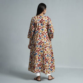 Kalamkari printed cotton kurta - handcrafted