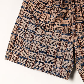  Kalamkari Block Printed Cotton Unisex Boxer/Shorts 