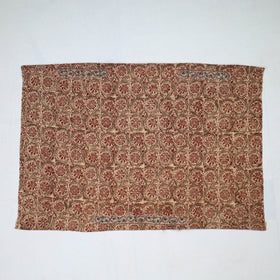Buy Kalamkari Block Printed Thread & Bead Work Cotton Blouse Piece 
