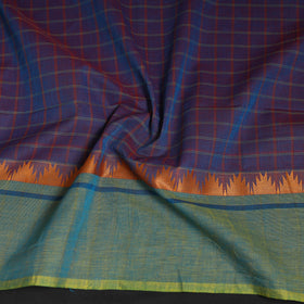 Kanchipuram cotton blouse piece 08 - handcrafted