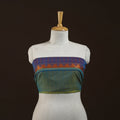 Kanchipuram cotton blouse piece 08 - handcrafted