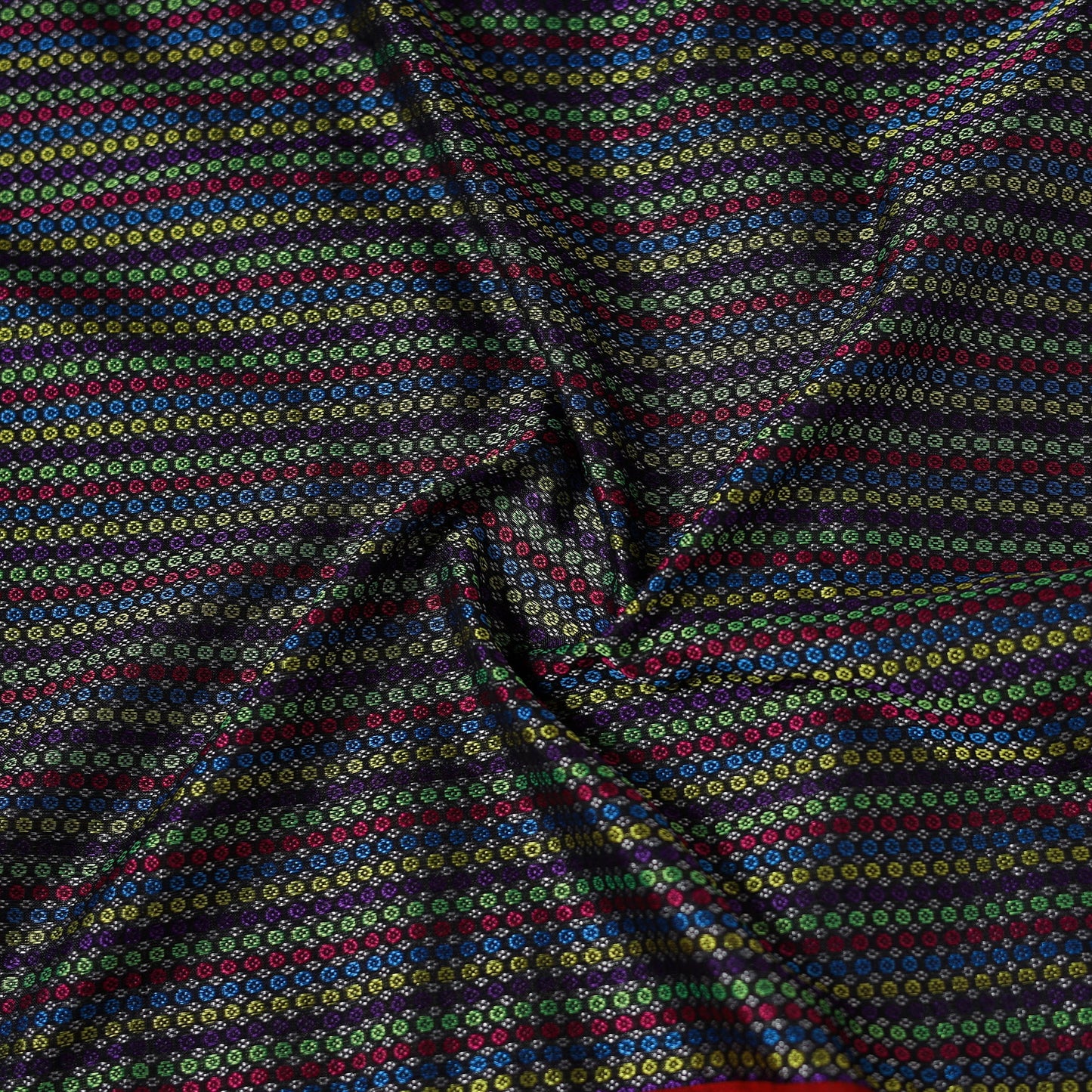 Karnataka weave cotton khun fabric 30 - handcrafted