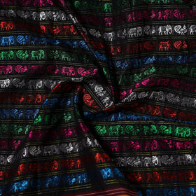 Karnataka weave silk cotton khun fabric 05 - handcrafted