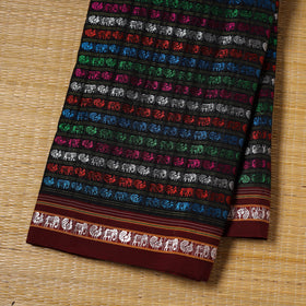 Karnataka weave silk cotton khun fabric 05 - handcrafted