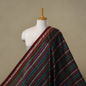 Karnataka weave silk cotton khun fabric 10 - handcrafted