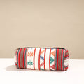  Kashida Stitch Handloom Cotton Multipurpose Toiletry Pouch 