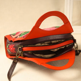 Multicolor qKashmiri Crewel Hand Embroidery Handbag