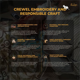 Multicolor - kashmiri crewel hand embroidery leather &