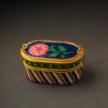 Buy Kavad Handpainted Stainless Steel 2 Tier Capsule Shape Lunch Box (6 X 4 in) 05 Online at iTokri.com