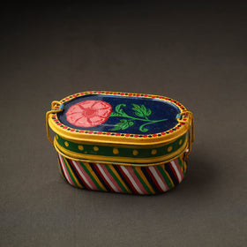 Buy Kavad Handpainted Stainless Steel 2 Tier Capsule Shape Lunch Box (6 X 4 in) 05 Online at iTokri.com