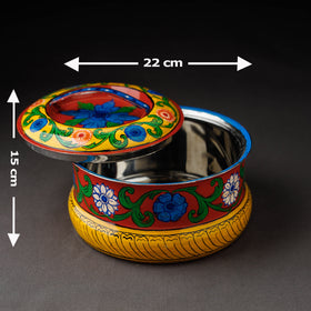  Kavad Handpainted Stainless Steel Casserole 