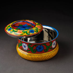  Kavad Handpainted Stainless Steel Casserole 