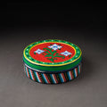  Kavad Multicolor Handpainted Stainless Steel Masala Box